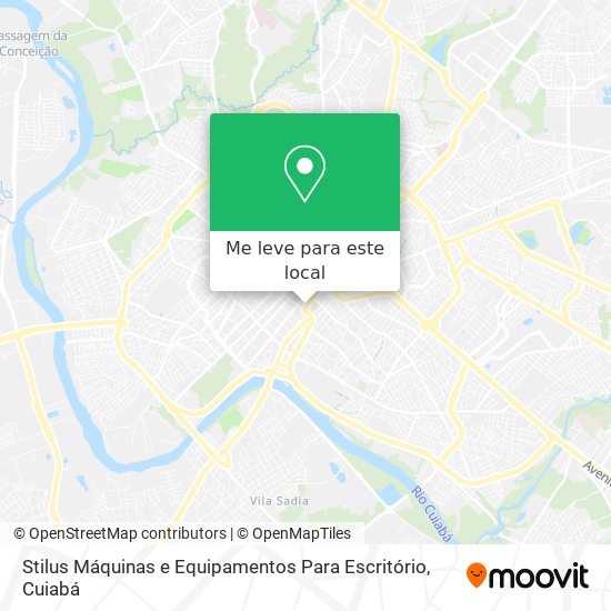 Stilus Máquinas e Equipamentos Para Escritório mapa