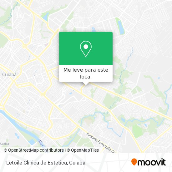 Letoile Clínica de Estética mapa