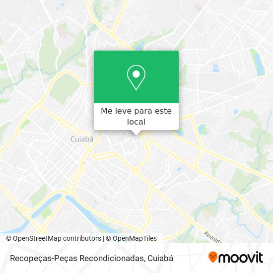 Recopeças-Peças Recondicionadas mapa