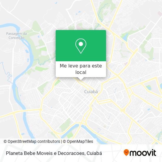 Planeta Bebe Moveis e Decoracoes mapa