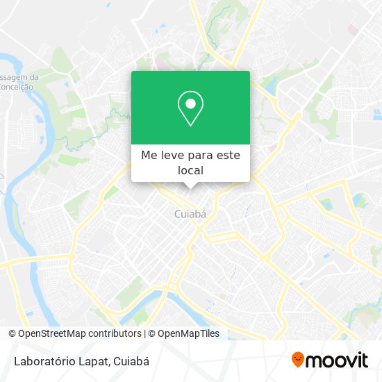 Laboratório Lapat mapa