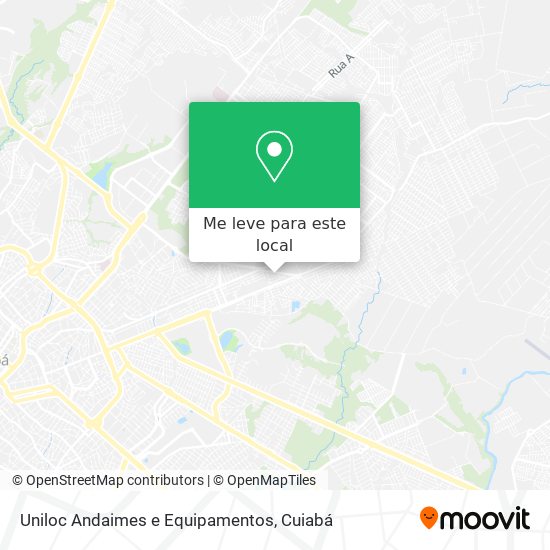 Uniloc Andaimes e Equipamentos mapa