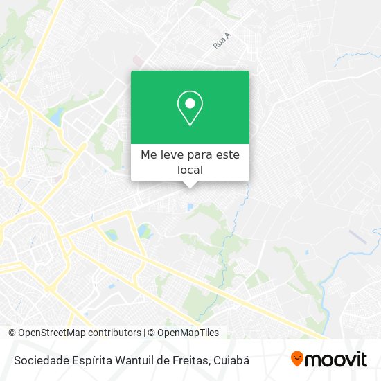 Sociedade Espírita Wantuil de Freitas mapa