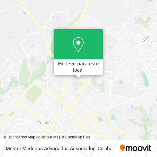 Mestre Medeiros Advogados Associados mapa