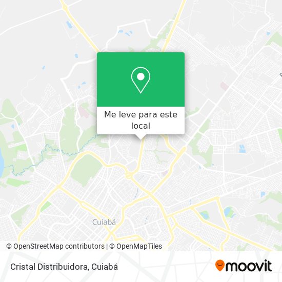 Cristal Distribuidora mapa