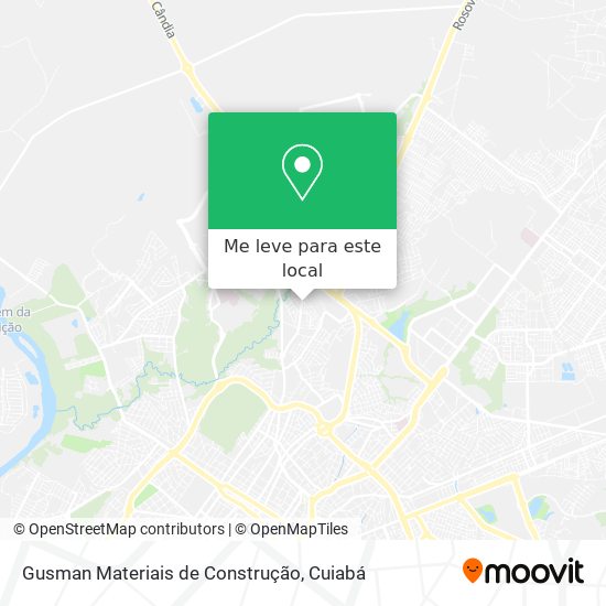 Gusman Materiais de Construção mapa