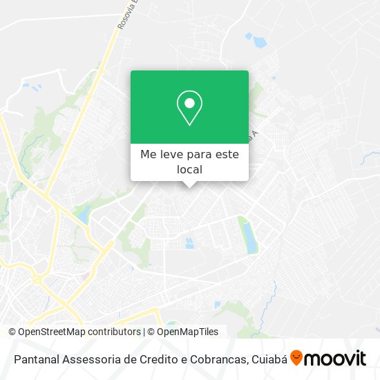 Pantanal Assessoria de Credito e Cobrancas mapa