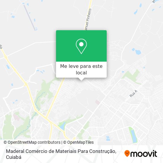 Maderal Comércio de Materiais Para Construção mapa