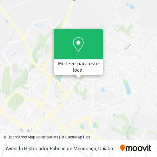 Avenida Historiador Rubens de Mendonça mapa