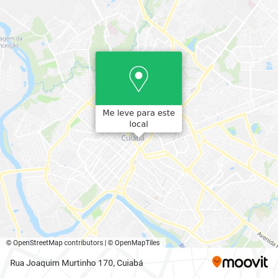 Rua Joaquim Murtinho 170 mapa