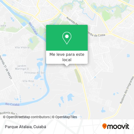 Parque Atalaia mapa