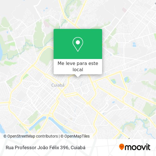 Rua Professor João Félix 396 mapa