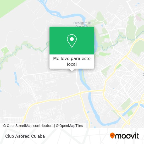 Club Asorec mapa