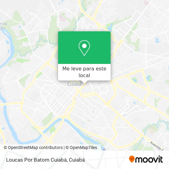 Loucas Por Batom Cuiabá mapa