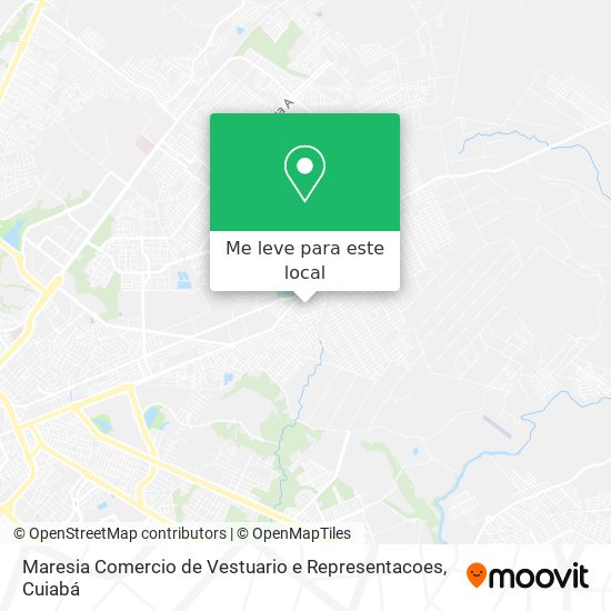 Maresia Comercio de Vestuario e Representacoes mapa