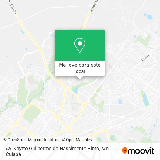 Av. Kaytto Guilherme do Nascimento Pinto, s / n mapa