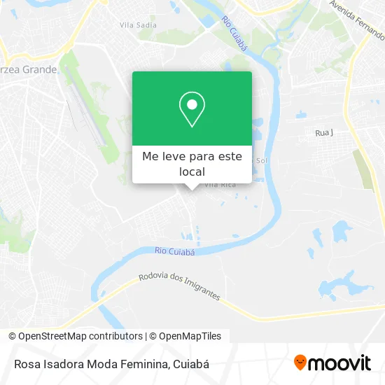 Rosa Isadora Moda Feminina mapa