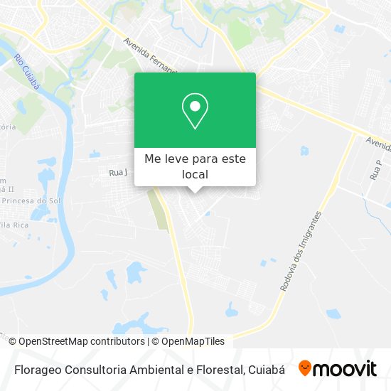 Florageo Consultoria Ambiental e Florestal mapa