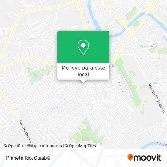 Planeta Rio mapa
