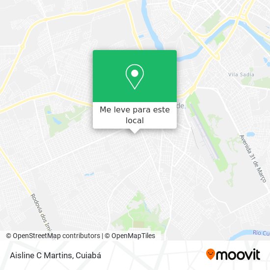 Aisline C Martins mapa