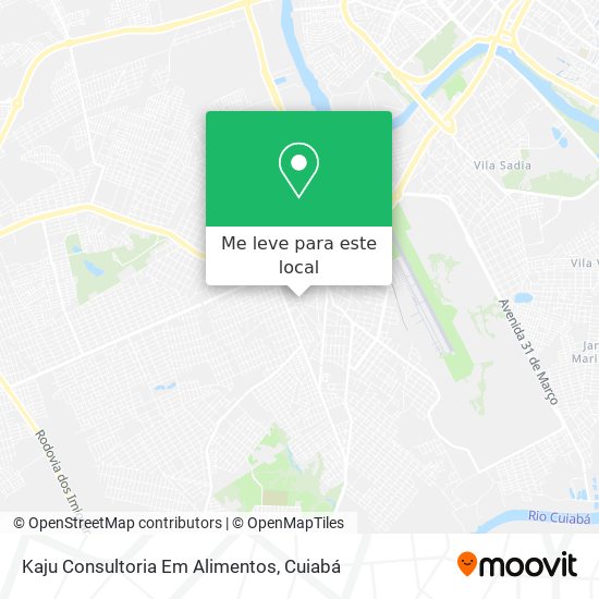 Kaju Consultoria Em Alimentos mapa