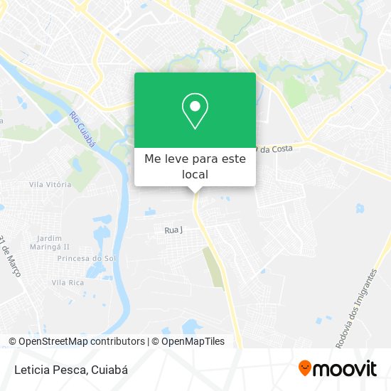 Leticia Pesca mapa