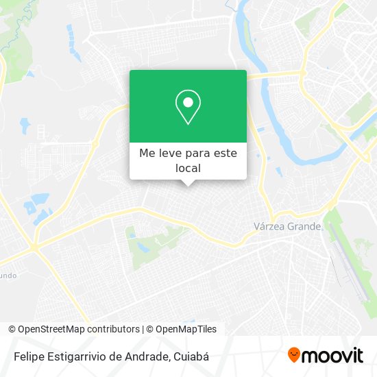 Felipe Estigarrivio de Andrade mapa