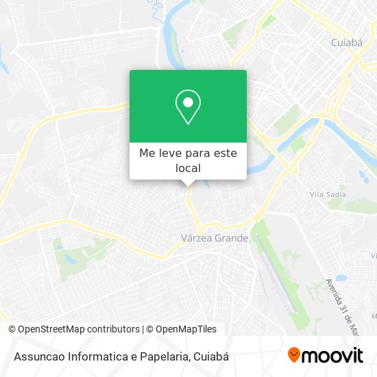 Assuncao Informatica e Papelaria mapa