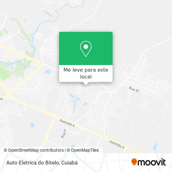 Auto Eletrica do Bitelo mapa