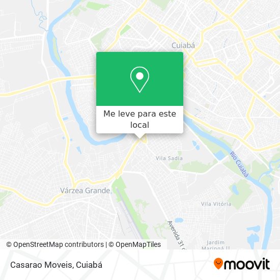 Casarao Moveis mapa