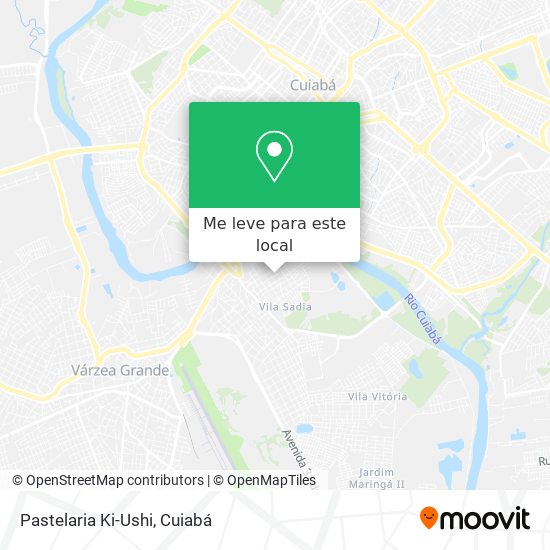Pastelaria Ki-Ushi mapa
