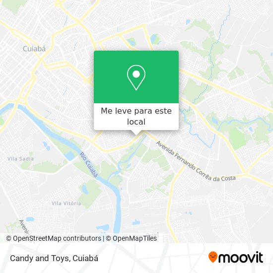 Candy and Toys mapa