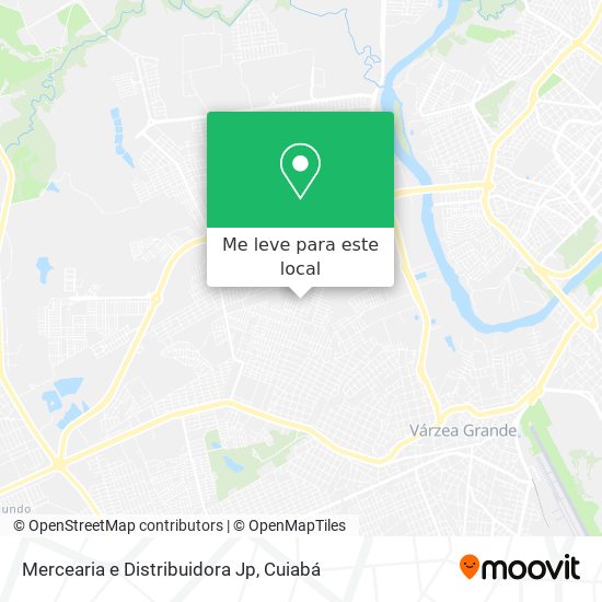 Mercearia e Distribuidora Jp mapa