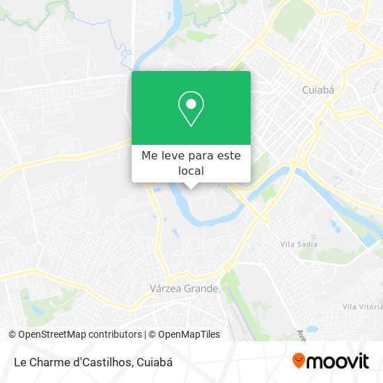 Le Charme d'Castilhos mapa
