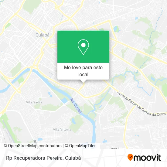 Rp Recuperadora Pereira mapa