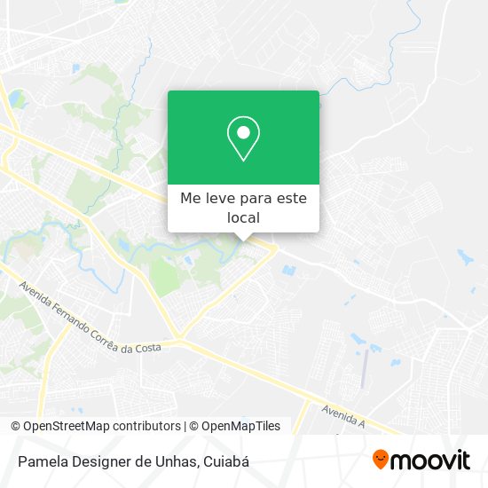 Pamela Designer de Unhas mapa