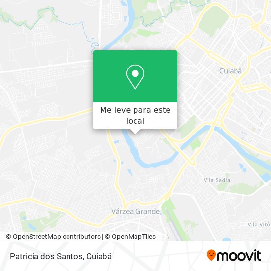 Patricia dos Santos mapa