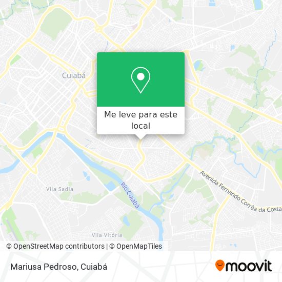 Mariusa Pedroso mapa