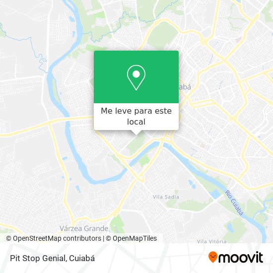 Pit Stop Genial mapa