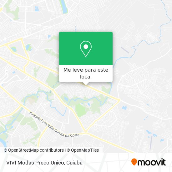 VIVI Modas Preco Unico mapa