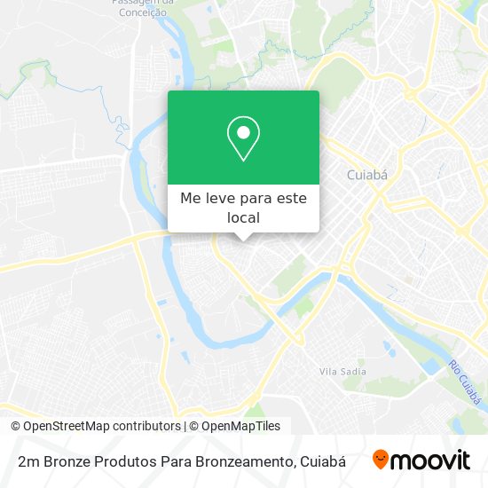 2m Bronze Produtos Para Bronzeamento mapa