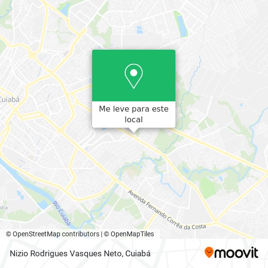 Nizio Rodrigues Vasques Neto mapa