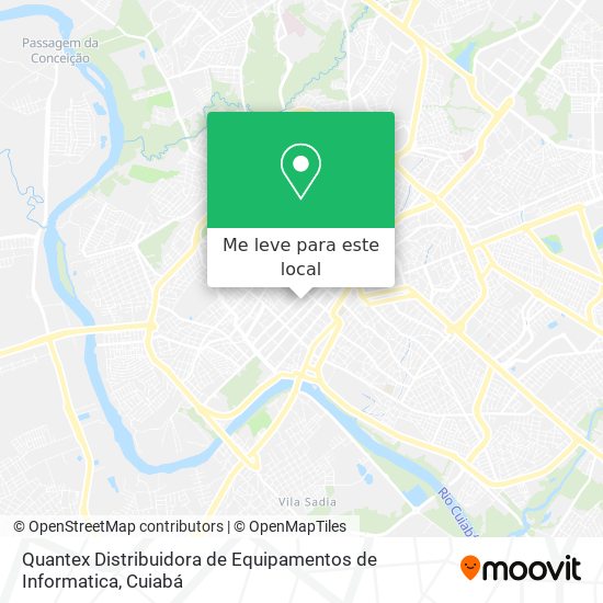 Quantex Distribuidora de Equipamentos de Informatica mapa