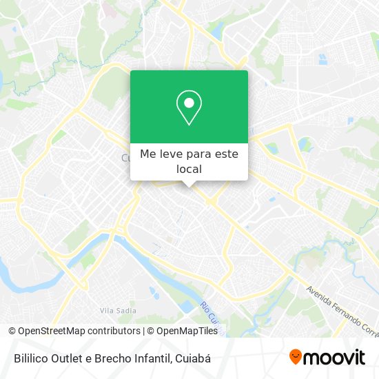 Bililico Outlet e Brecho Infantil mapa