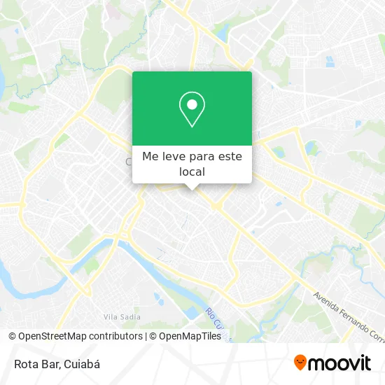 Rota Bar mapa