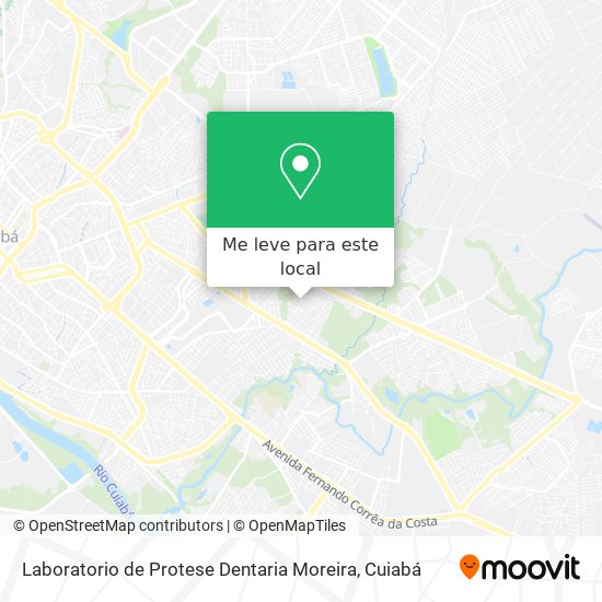 Laboratorio de Protese Dentaria Moreira mapa