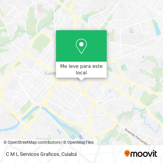 C M L Servicos Graficos mapa