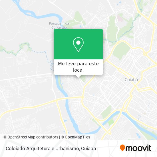 Coloiado Arquitetura e Urbanismo mapa