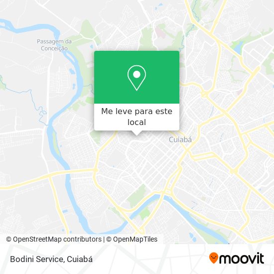 Bodini Service mapa