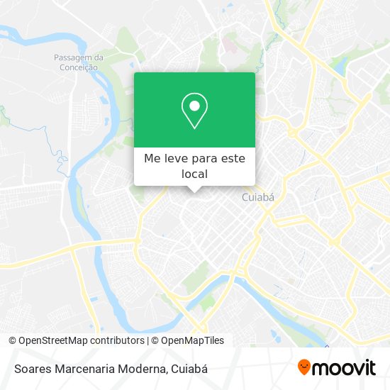Soares Marcenaria Moderna mapa